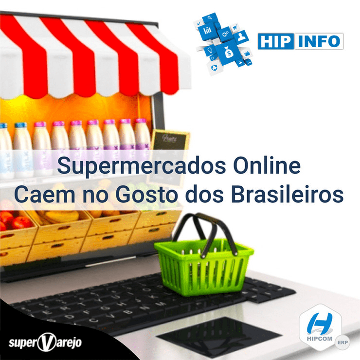 Hipinfo - Supermercados online caem no gosto dos brasileiros